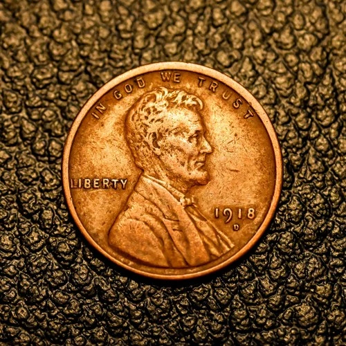 (ITM-7504) 1918-D Lincoln Wheat Cent ~ XF+ / EF+ Condition ~ COMBINED SHIPPING!