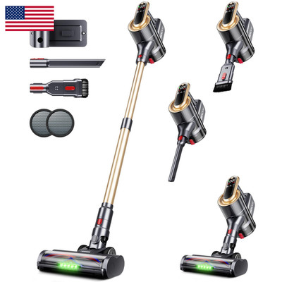 Rendow Cordless Vacuum Cleaner 550W 45Kpa 65Mins Vacuum Cleaners For Home