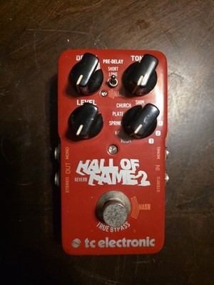 TC Electronics Hall of Fame 2 Reverb and Delay Effects Pedal - Mint - Pedal Only