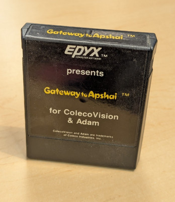 Gateway To Apshai (Colecovision) Hard To Find, Looks Great!