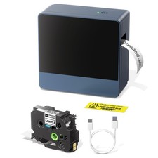 1 Inch Label Maker Machine with-Tape Large Print, Wide Label Maker Bluetooth,...