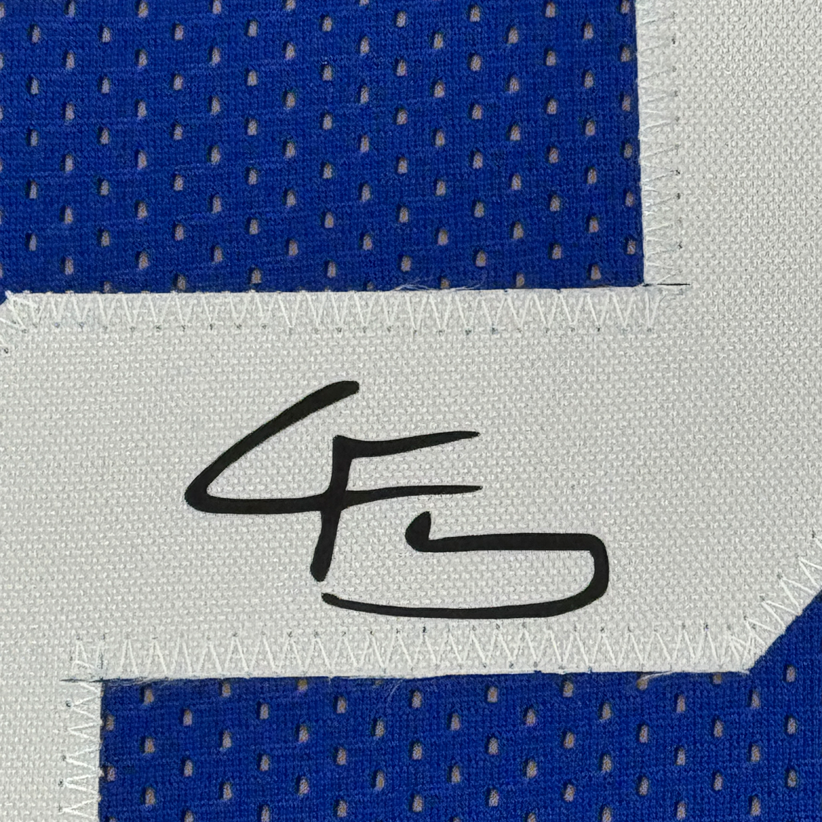 Framed Facsimile Autographed Cooper Flagg 35x39 Reprint Laser Auto