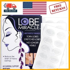 Invisible Earring Support Patches - Protects Lobe and Supports Heavy Earrings