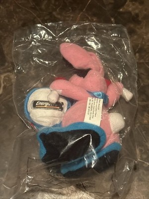 VTG Energizer Battery Bunny Promo Plush Pink Rabbit Toy 1997