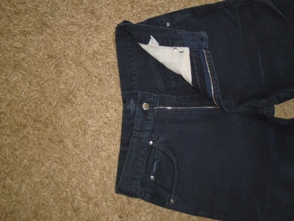 Men Valentino Jeans Navy Denim Other