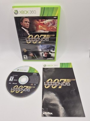 007 Legends (Microsoft Xbox 360 2012) Tested Rare Mint Retro Authentic James Bon
