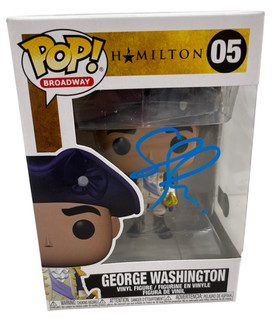 Christopher Jackson Signed George Washington Funko Hamilton Autograph Beckett