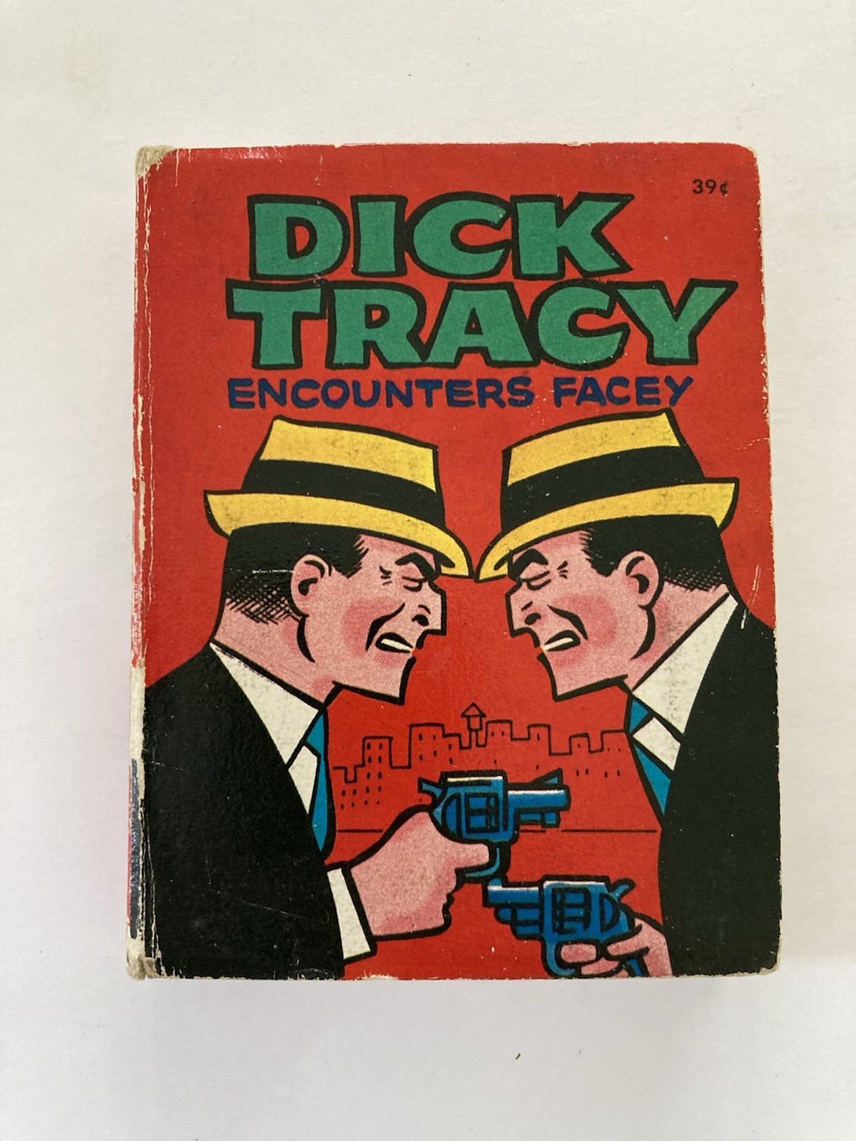 Vtg 1967 Whitman A Big Little Book Dick Tracy Encounters Facey Clean Crisp