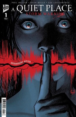 A Quiet Place: Storm Warning #1 Variant C Foil (Johnson) (IDW Comics 2026)