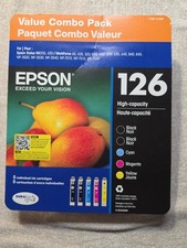 Epson 126 Multi Pack T1261-5-SV Cyan, Magenta, Yellow and Black Sealed 03/2025