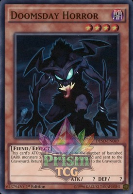 1. Auflage Doomsday Horror Super Rare DESO-DE049 Yugioh