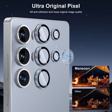 MAXSHIELD For Samsung Galaxy S24 S26 S25 Plus Ultra Metal Camera Lens Protector — image 4