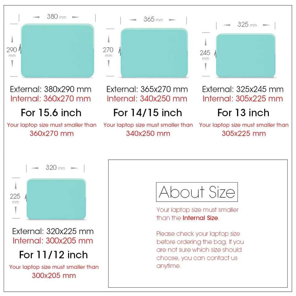 Weiche Laptoptasche Baumwollstoff für MacBook iPad Tablet Zubehör - Bild 3 von 4