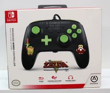 Nintendo Switch The Legend Of Zelda Enhanced Wired Controller PowerA    (111108)