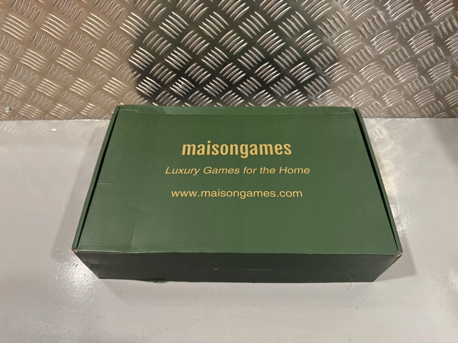Maison Games Marble Acrylic Amalfi Coast Backgammon Set Brand New In Box 6