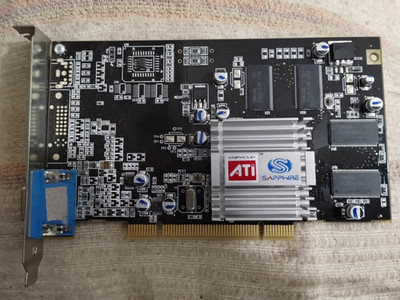 ATI SAPPHIRE VIDEO GRAPHICS CARD RADEON R7000 64M DDR PCI VGA PN: 88-9C02-V0-VR