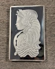 Pamp Suisse 5 oz Fine Silver Bar .999 -LADY FORTUNA | Matching Assayer Card |