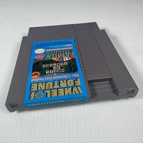 Wheel of Fortune Family Edition NES Video Game Over 1000 Puzzles