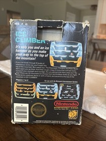 Ice Climber (Nintendo NES, 1985) Box And Manual Only