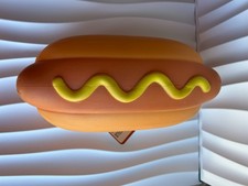 New Jumbo Squishy Squeezy HOT DOG TikTok Viral Rare Sold Out-SQUISHY HOT DOG