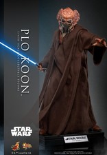 Plo Koon Hot Toys 1 6 12  Figure Star Wars Revenge of the Sith 914035 MMS785