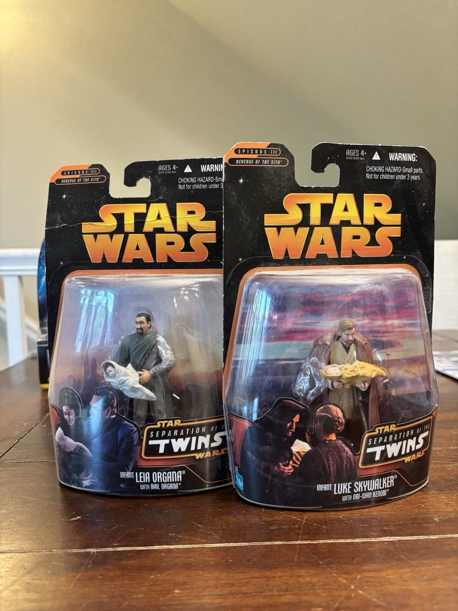 STARWARS SEPARATION OF THE TWINS ルーク レイア STAR WARS Revenge of the Sith Luke & Leia Separation of the