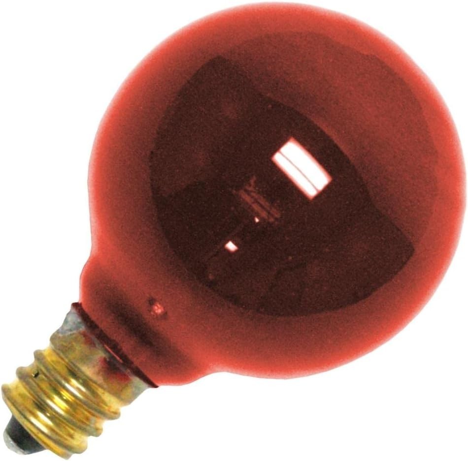 Satco S3833 10 Watt G12.5 Incandescent 120 Volt Candelabra B