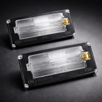 2x Original MINI Lichtscheibe Kennzeichenbeleuchtung Cooper S R50 R52 7114535