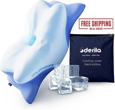 Ergo Cervical Pillowcase Neck Pillow for Sleeping Ergonomic (Pillow Case only)