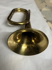 Funion Yellow Brass Bugle Old School Orchestra Band Bugle Gold