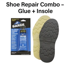 Vibram #4014 Cristy Sole + Barge All Purpose Cement Glue – Shoe Repair Combo