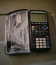 Texas Instruments TI-83 Plus Graphing Calculator & Staedtler Geometry Math Set