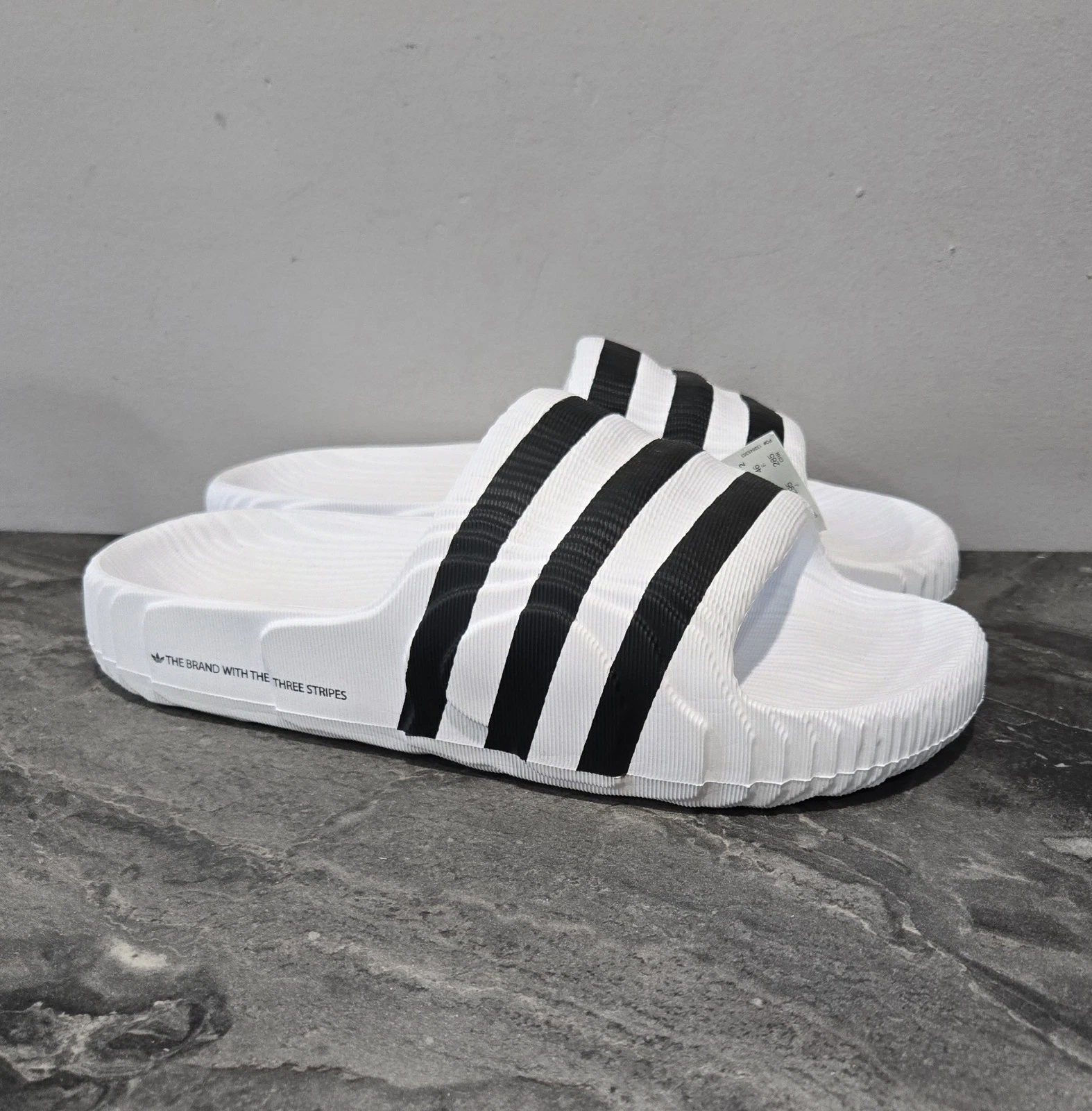 Sandali Adidas Originals Adilette 22 Slides Cloud bianco core nero taglia 11 IF3668