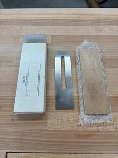 HOLTEY S2 Replacement plane iron 2" in original packaging