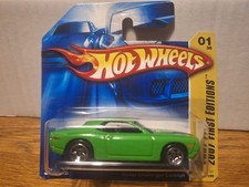 2007 Hot Wheels First Editions Chevy  Camero Concept Green