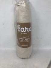 Bare Home Queen Fitted Sheet Sand,Premium 1800 Microfiber