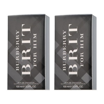2x Burberry Brit for Him EDT 100ml