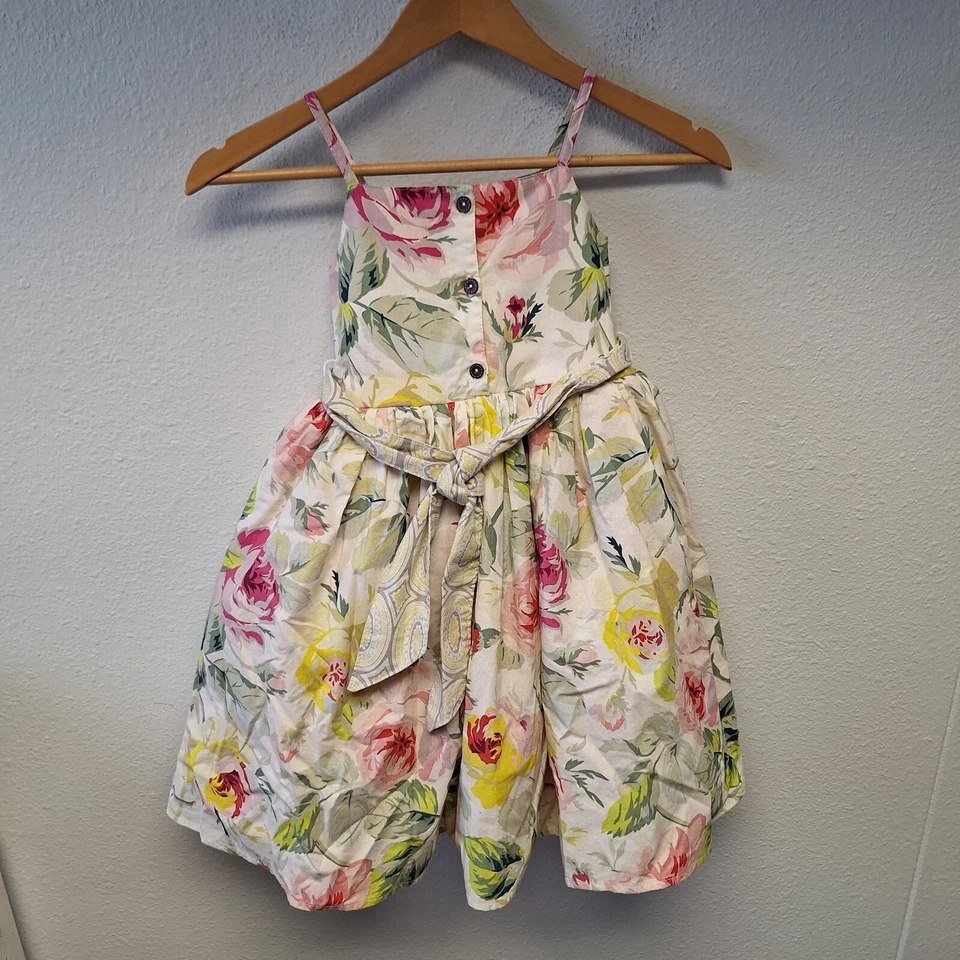 Vestido Floral Brillante Ocasión Especial Magpie & Mabel Sin Mangas Multicolor Talla 6 Foto 2 de 4