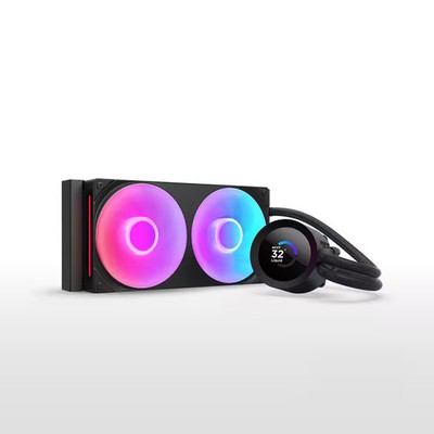 NZXT - Kraken Plus RGB 240mm Radiator CPU Liquid Cooler (1 x F240 RGB Core si...