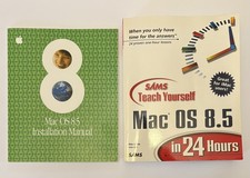 Mac OS 8.5 Apple Macintosh Installation Manual W/ Mac OX 8.5 Teaching Book