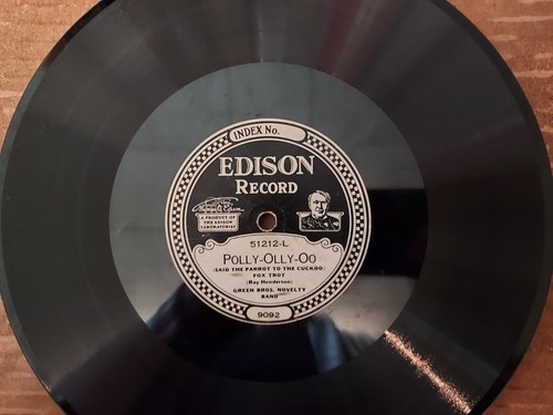 EDISON Record/GREEN BROS. NOVELTY BAND../E