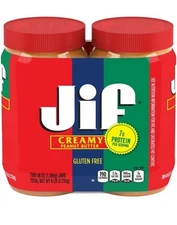 Jif Peanut Butter 48oz - 2 Pack