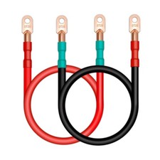 4 AWG Golf Cart Battery Cables EZGO TXT 36V/48V 4 Gauge Pure Copper Golf Cart
