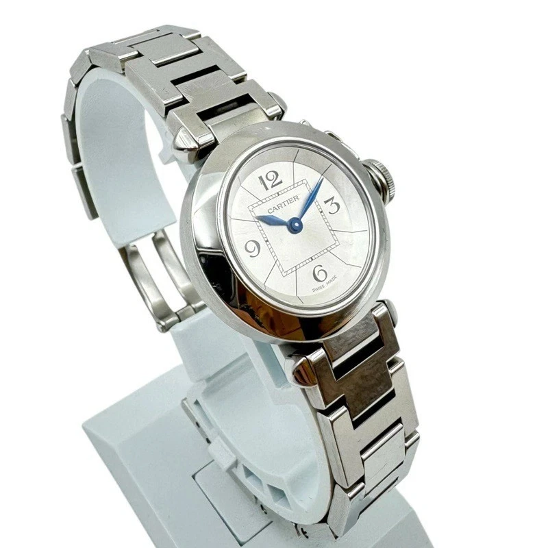 Reloj Cartier Mini Pasha SS Acero Inoxidable Usado Foto 3 de 4