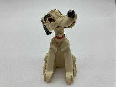 Vintage Nodder Chex Cereal Dog Magnetic Bone On String J.V.Z. Co Rare Toy