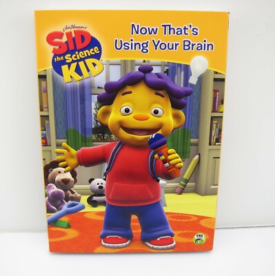 NEW Sid the Science Kid: Now That's Using Your Brain With Slip Cover DVD PBS