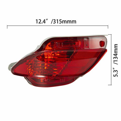 Rear Left Bumper Tail Light Fog Stop Lamp For 2010-2015 Lexus RX270 RX350 RX450H - 第 7/9 張圖片