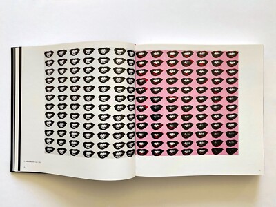 ANDY WARHOL RARE 1ST ED POP ART LITHOGRAPH PRINT XL HARDCOVER