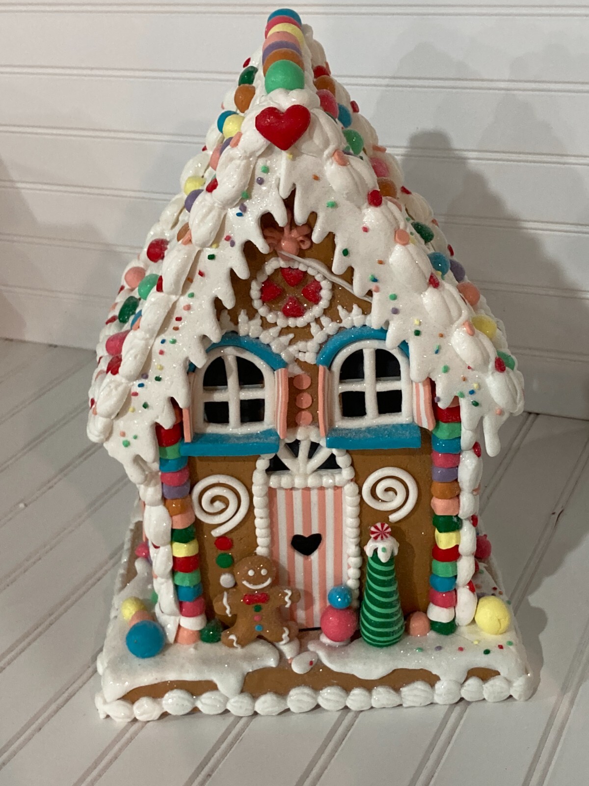 RAZ IMPORTS 13" GINGERBREAD HOUSE CLAY-DOUGH 3919187 No place like  home READ | eBay