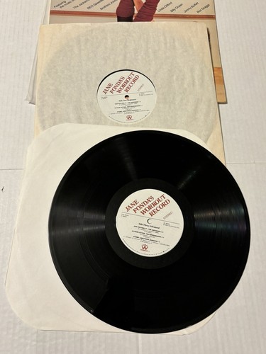 Jane Fonda Workout 2 LP Set Vinyl Record Jimmy Buffett The Jacksons VG - Picture 5 of 10
